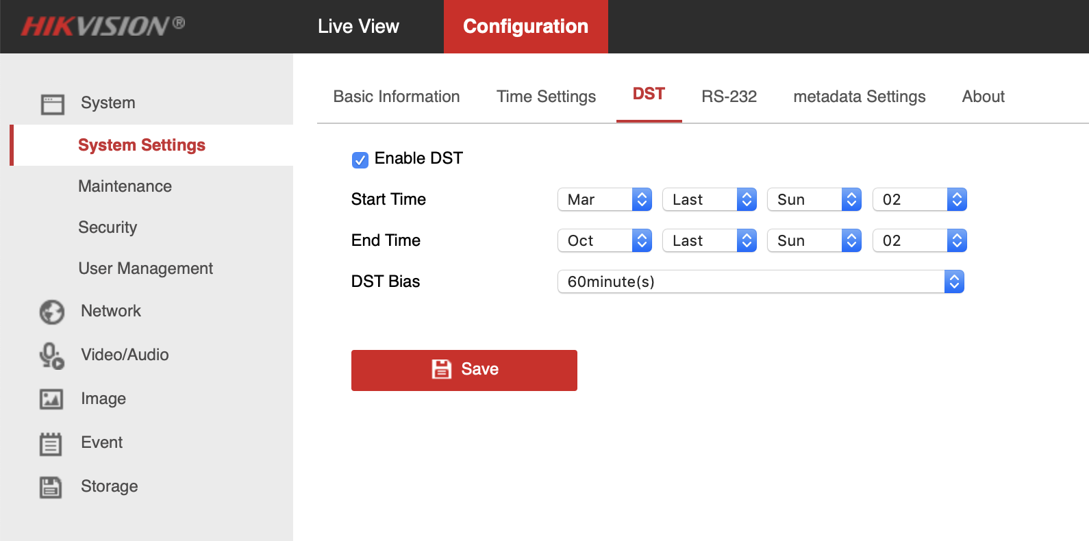 Daylight saving time